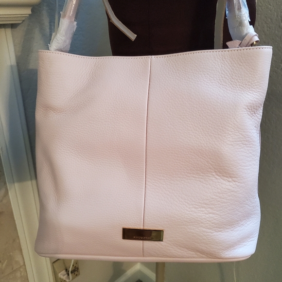 NWT ISAAC MIZRAHI PINK SHOULDER BAG - Picture 7 of 11
